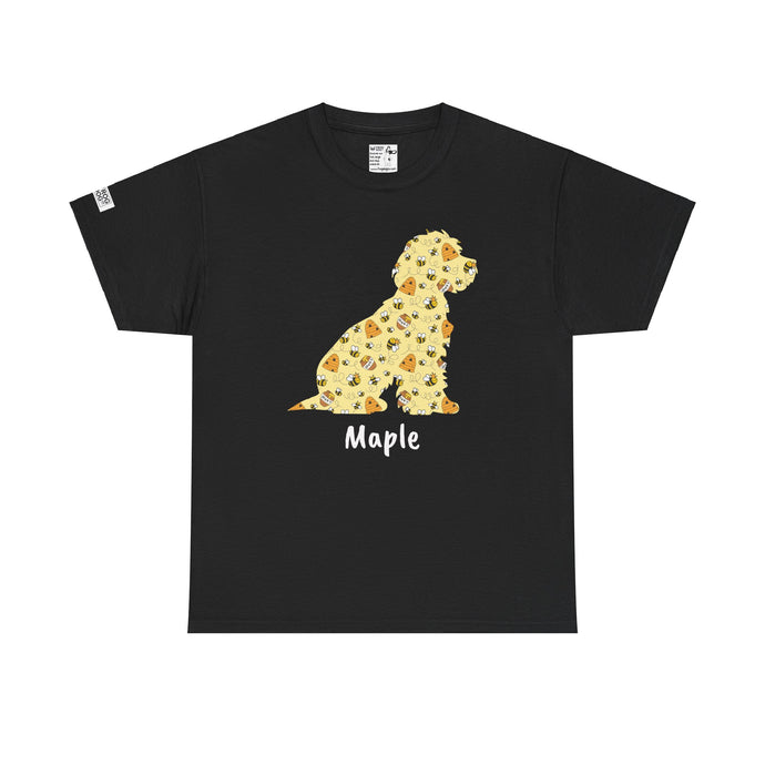 Personalised Cockapoo Bee Kind Print T Shirt - FROG DOG CO.
