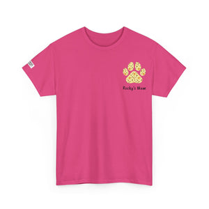 Personalised Bee Kind Paw print Tee - FROG DOG CO.