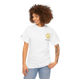 Personalised Bee Kind Paw print Tee - FROG DOG CO.