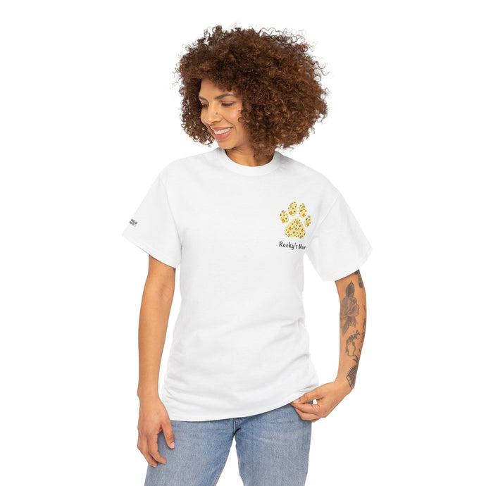 Personalised Bee Kind Paw print Tee - FROG DOG CO.