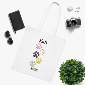 Personalised All Paws Cotton Tote Bag - FROG DOG CO.