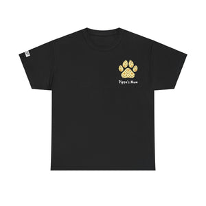 Personalised Bee Kind Paw print Tee - FROG DOG CO.