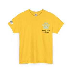 Personalised Daisy Paw print Tee - FROG DOG CO.
