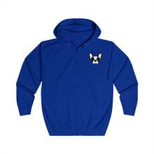 Load image into Gallery viewer, Pet Lovers Unisex Full Zip Hoodie with Paw Print Design
