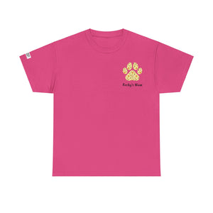 Personalised Bee Kind Paw print Tee - FROG DOG CO.