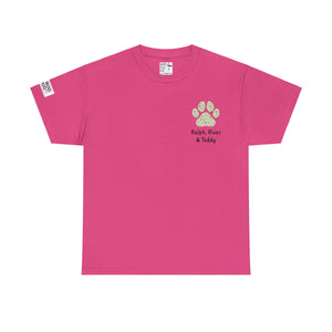 Personalised Daisy Paw print Tee - FROG DOG CO.
