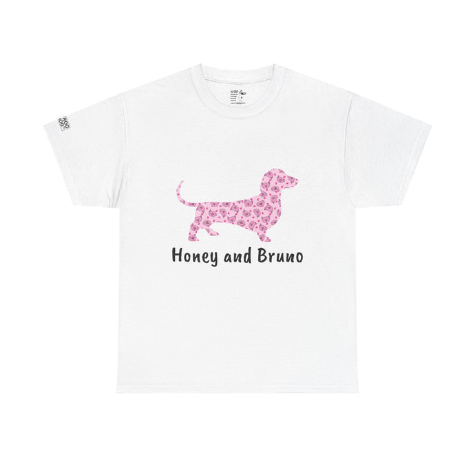 Personalised Dachshund Piggy Passion T-Shirt - FROG DOG CO.