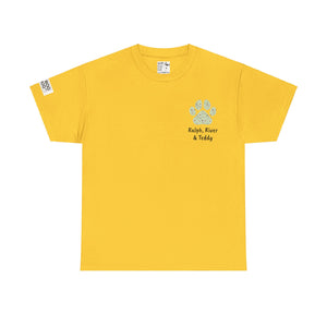 Personalised Daisy Paw print Tee - FROG DOG CO.