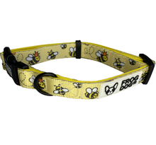 Load image into Gallery viewer, Comfy-Wear Collar - Bee Kind - FROG DOG CO.
