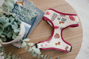 Comfy-Wear Harness - Puppaccino - FROG DOG CO.