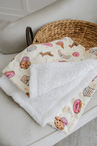 Fleece Blanket - Puppaccino - FROG DOG CO.