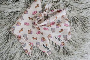 Dog Bandana - Puppaccino - FROG DOG CO.