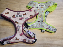Load image into Gallery viewer, Limited stock - SECONDS - Adjustable Dog Harness - Various prints - FROG DOG CO.