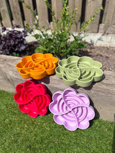 Load image into Gallery viewer, Spiral Bloom Slow Feeder Dog Enrichment Bowl
