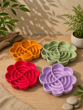 Load image into Gallery viewer, Spiral Bloom Slow Feeder Dog Enrichment Bowl