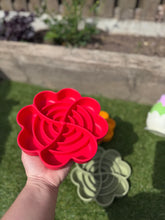 Load image into Gallery viewer, Spiral Bloom Slow Feeder Dog Enrichment Bowl